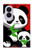 S3929 竹を食べるかわいいパンダ Cute Panda Eating Bamboo Samsung Galaxy Z Fold 8 バックケース、フリップケース・カバー