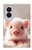 S3979 かわいい赤ちゃんブタ Cute Baby Pig Samsung Galaxy Z Fold 8 バックケース、フリップケース・カバー