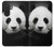 S1072 パンダ Panda Bear Samsung Galaxy A27 バックケース、フリップケース・カバー