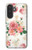 S1859 ローズ柄 Rose Pattern Samsung Galaxy A27 バックケース、フリップケース・カバー