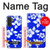 S2244 ハワイのハイビスカス青柄 Hawaiian Hibiscus Blue Pattern Samsung Galaxy A27 バックケース、フリップケース・カバー
