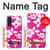 S2246 ハワイのハイビスカスピンク柄 Hawaiian Hibiscus Pink Pattern Samsung Galaxy A27 バックケース、フリップケース・カバー