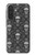S2371 スカルヴィンテージモノクロのパターン Skull Vintage Monochrome Pattern Samsung Galaxy A27 バックケース、フリップケース・カバー