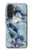S2689 ブルーマーブルグラフィックプリント Blue Marble Texture Graphic Printed Samsung Galaxy A27 バックケース、フリップケース・カバー