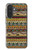 S2860 アステカ ヒッピー柄 Aztec Boho Hippie Pattern Samsung Galaxy A27 バックケース、フリップケース・カバー