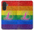 S2900 レインボーLGBTレズビアンプライド旗 Rainbow LGBT Lesbian Pride Flag Samsung Galaxy A27 バックケース、フリップケース・カバー