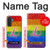 S2900 レインボーLGBTレズビアンプライド旗 Rainbow LGBT Lesbian Pride Flag Samsung Galaxy A27 バックケース、フリップケース・カバー