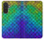 S2930 人魚のスケール Mermaid Fish Scale Samsung Galaxy A27 バックケース、フリップケース・カバー