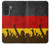 S2966 ドイツサッカー Germany Football Soccer Flag Samsung Galaxy A27 バックケース、フリップケース・カバー