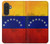 S2974 ベネズエラサッカー Venezuela Football Soccer Map Flag Samsung Galaxy A27 バックケース、フリップケース・カバー