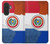 S3017 パラグアイの旗 Paraguay Flag Samsung Galaxy A27 バックケース、フリップケース・カバー