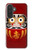 S3023 ダルマ Japan Good Luck Daruma Doll Samsung Galaxy A27 バックケース、フリップケース・カバー