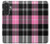 S3091 ピンクの模様のパターン Pink Plaid Pattern Samsung Galaxy A27 バックケース、フリップケース・カバー