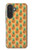 S3258 パイナップル柄 Pineapple Pattern Samsung Galaxy A27 バックケース、フリップケース・カバー