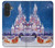 S3282 サンタ・クリスマス城 Santa Xmas Castle Samsung Galaxy A27 バックケース、フリップケース・カバー