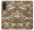 S3294 陸軍砂漠タンコヨーテカモ迷彩 Army Desert Tan Coyote Camo Camouflage Samsung Galaxy A27 バックケース、フリップケース・カバー