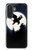 S3323 飛び象満月の夜 Flying Elephant Full Moon Night Samsung Galaxy A27 バックケース、フリップケース・カバー