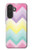S3514 虹色ジグザグ Rainbow Zigzag Samsung Galaxy A27 バックケース、フリップケース・カバー