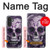 S3582 紫の頭蓋骨 Purple Sugar Skull Samsung Galaxy A27 バックケース、フリップケース・カバー