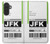 S3664 航空会社の旅行手荷物ラベル Airline Travel Luggage Label Samsung Galaxy A27 バックケース、フリップケース・カバー
