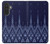 S3950 テキスタイル タイ ブルー パターン Textile Thai Blue Pattern Samsung Galaxy A27 バックケース、フリップケース・カバー