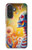 S3976 カラフルな骸骨 Colorful Skeleton Samsung Galaxy A27 バックケース、フリップケース・カバー