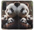 S4008 パンダの家族 Panda Family Samsung Galaxy A27 バックケース、フリップケース・カバー