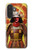 S4063 日本の戦士の侍の鎧 Japan Warrior Samurai Armor Samsung Galaxy A27 バックケース、フリップケース・カバー