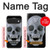 S1286 ダイヤモンドスカル Diamond Skull Google Pixel 11, 11 Pro バックケース、フリップケース・カバー