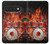 S1431 スカル ドラム ファイア ロック音楽 Skull Drum Fire Rock Google Pixel 11, 11 Pro バックケース、フリップケース・カバー