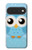 S3029 かわいい青いフクロウ Cute Blue Owl Google Pixel 11, 11 Pro バックケース、フリップケース・カバー