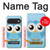 S3029 かわいい青いフクロウ Cute Blue Owl Google Pixel 11, 11 Pro バックケース、フリップケース・カバー