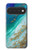 S3920 抽象的なオーシャンブルー色混合エメラルド Abstract Ocean Blue Color Mixed Emerald Google Pixel 11, 11 Pro バックケース、フリップケース・カバー
