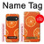 S3946 オレンジのシームレスなパターン Seamless Orange Pattern Google Pixel 11, 11 Pro バックケース、フリップケース・カバー