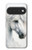 S4025 白馬の絵 White Horse Painting Google Pixel 11, 11 Pro バックケース、フリップケース・カバー