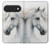 S4025 白馬の絵 White Horse Painting Google Pixel 11, 11 Pro バックケース、フリップケース・カバー