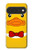 S2760 イエロー アヒル タキシード 漫画 Yellow Duck Tuxedo Cartoon Google Pixel 11 Pro XL バックケース、フリップケース・カバー