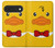 S2760 イエロー アヒル タキシード 漫画 Yellow Duck Tuxedo Cartoon Google Pixel 11 Pro XL バックケース、フリップケース・カバー