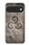 S2892 三脚巴シンボル Triskele Symbol Stone Texture Google Pixel 11 Pro XL バックケース、フリップケース・カバー