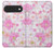 S3036 ピンクフラワーフローラ Pink Sweet Flower Flora Google Pixel 11 Pro XL バックケース、フリップケース・カバー