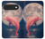 S4045 イルカの月夜 Dolphin Moon Night Google Pixel 11 Pro XL バックケース、フリップケース・カバー