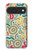 S4078 カラフル落書き柄 Abstract Colorful Doodle Pattern Google Pixel 11 Pro XL バックケース、フリップケース・カバー