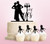 TC0018 結婚してください Marriage Proposal Say Yes アクリル製 ケーキカップケーキトッパー トッパー ケーキスティック 結婚式　誕生日　パーティー　装飾用品　アクセサリー　11本