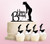 TC0069 お誕生日おめでとう ゴルフパット Happy Birthday Golf Putt アクリル製 ケーキカップケーキトッパー トッパー ケーキスティック 結婚式　誕生日　パーティー　装飾用品　アクセサリー　11本