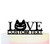 TC0076 ハロウィン猫 Love Halloween Cat アクリル製 ケーキカップケーキトッパー トッパー ケーキスティック 結婚式　誕生日　パーティー　装飾用品　アクセサリー　11本