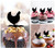 TA1037 牝鷄 ファーム Hen Barn Yard Animal Farm アクリル製 カップケーキトッパー ケーキトッパー ケーキスティック 結婚式　誕生日　パーティー　装飾用品　アクセサリー　10本