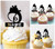 TA1046 ヒューマンハートカーディオ Human Heart Cardio アクリル製 カップケーキトッパー ケーキトッパー ケーキスティック 結婚式　誕生日　パーティー　装飾用品　アクセサリー　10本