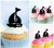 TA1048 帆船 Sailing Boat アクリル製 カップケーキトッパー ケーキトッパー ケーキスティック 結婚式　誕生日　パーティー　装飾用品　アクセサリー　10本
