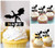 TA1056 ドラゴンフライモンスター Dragon Fly Monster アクリル製 カップケーキトッパー ケーキトッパー ケーキスティック 結婚式　誕生日　パーティー　装飾用品　アクセサリー　10本