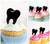 TA1061 歯のヘルスケア歯科 Teeth Healthcare Dental アクリル製 カップケーキトッパー ケーキトッパー ケーキスティック 結婚式　誕生日　パーティー　装飾用品　アクセサリー　10本